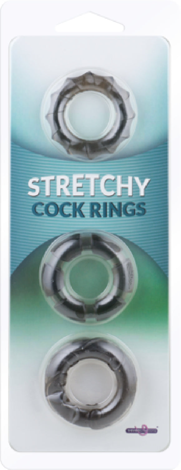 Stretchy Cockrings (Clear)