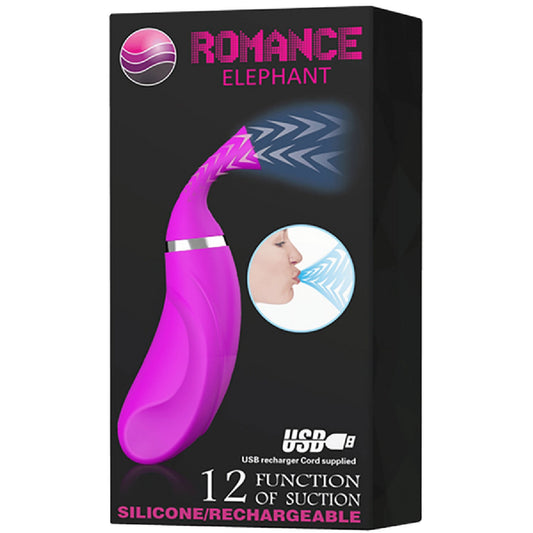 Rechargeable Romance Elephant (Purple)