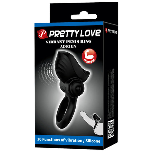 Adrien - Vibrating Cockring (Black)