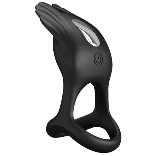 Vibrant Penis Ring - Silas (Black)