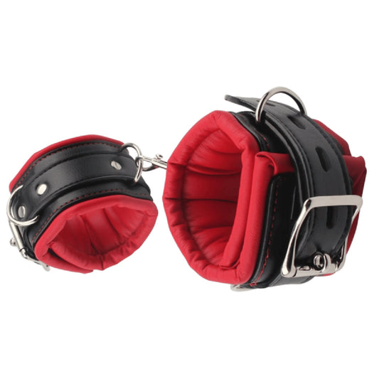 Super Soft Hand Cuffs (Red/Black)