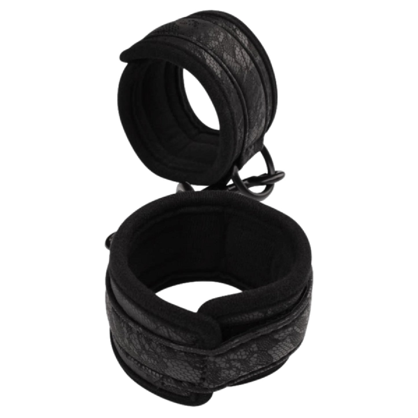 Tempt Him Hand Cuffs (Black)