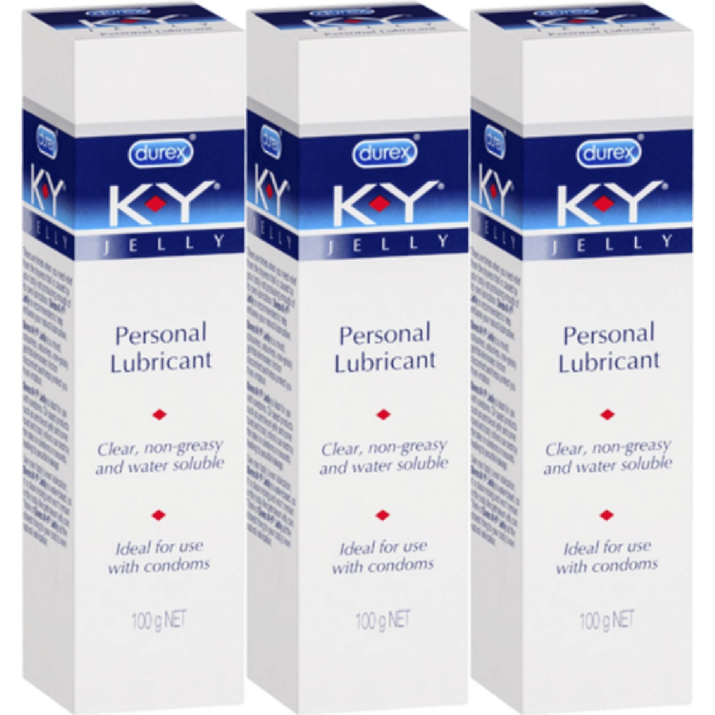 K-Y Personal Lubricant (3 X 100g Tray)