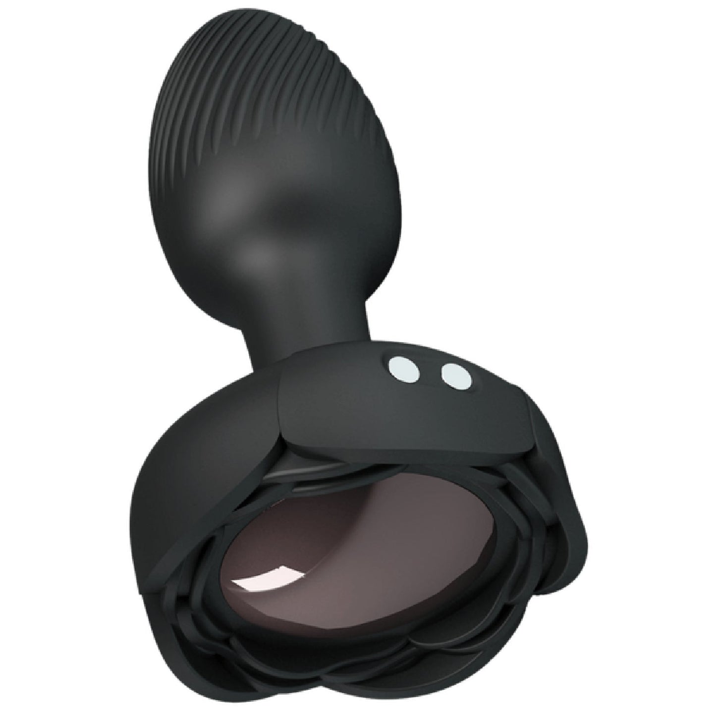 Varian - Light-Up Rechargeable Butt Plug (Black)