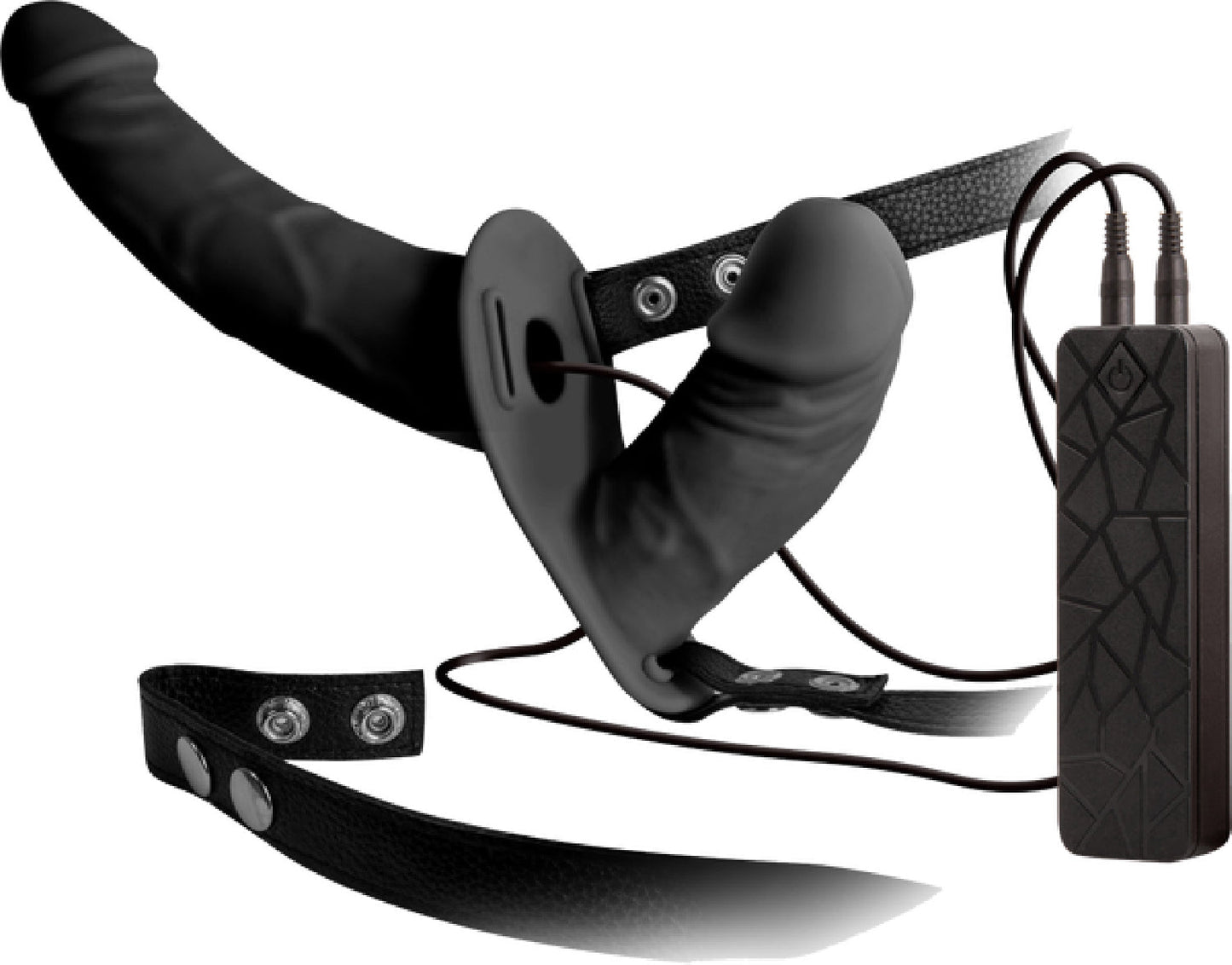 Double Thruster Strap-on (Flesh)