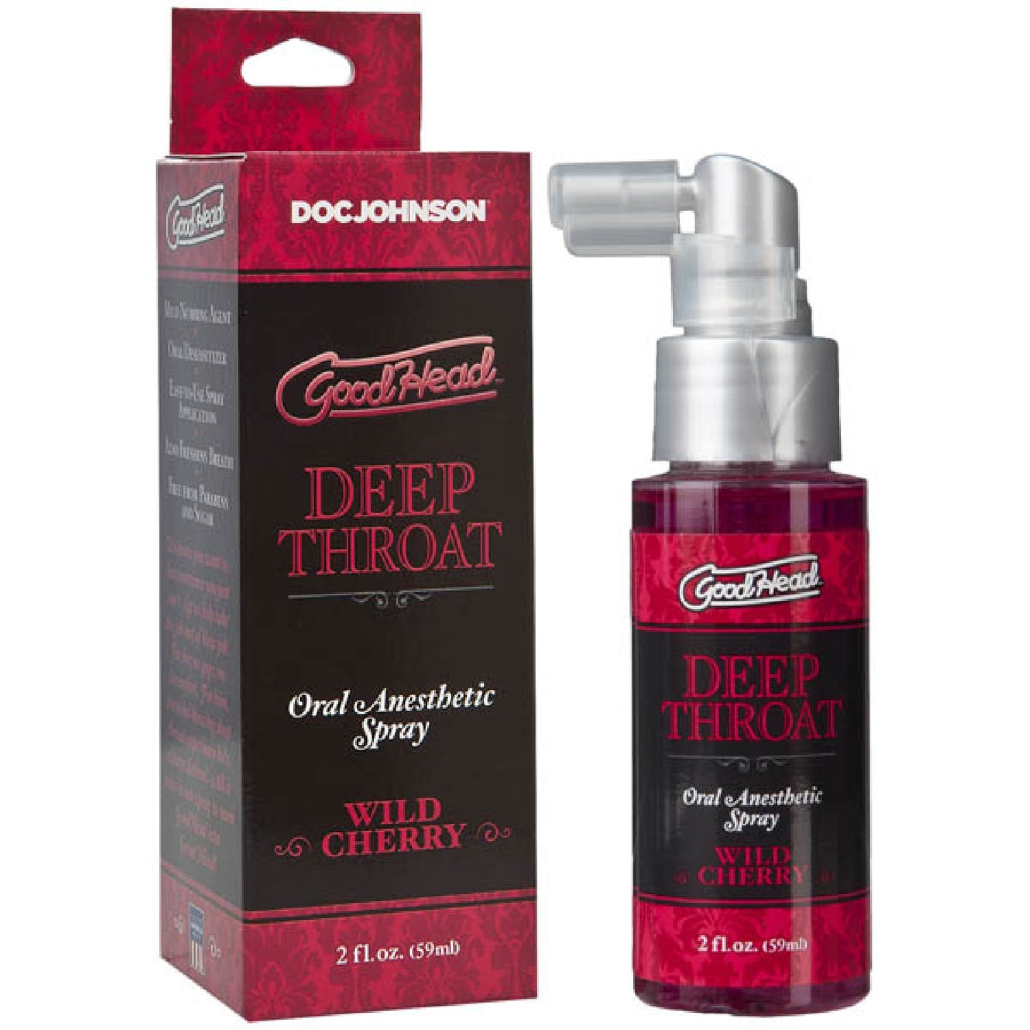 GoodHead Deep Throat Spray - Wild Cherry