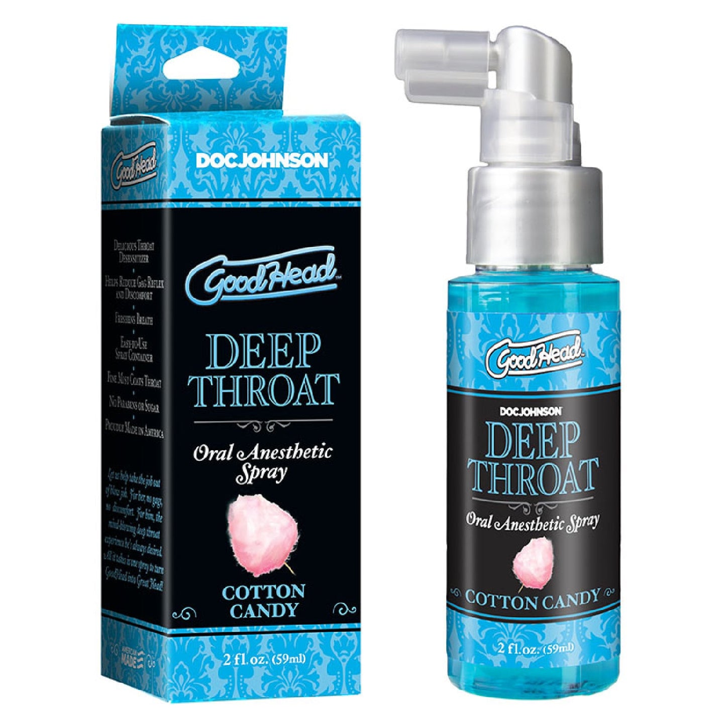 GoodHead Deep Throat Spray - Cotton Candy
