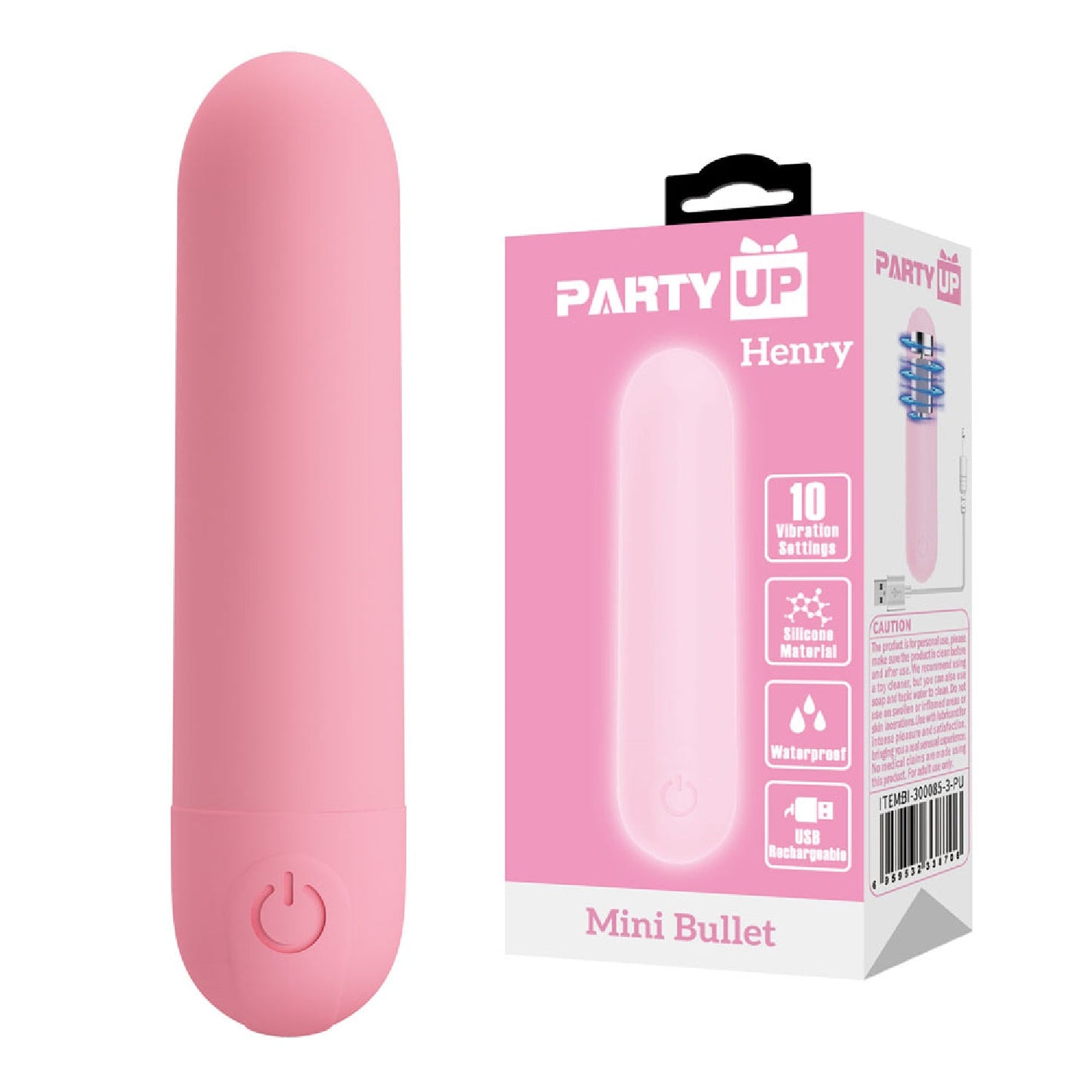 Party Up HENRY Mini Bullet - Pink
