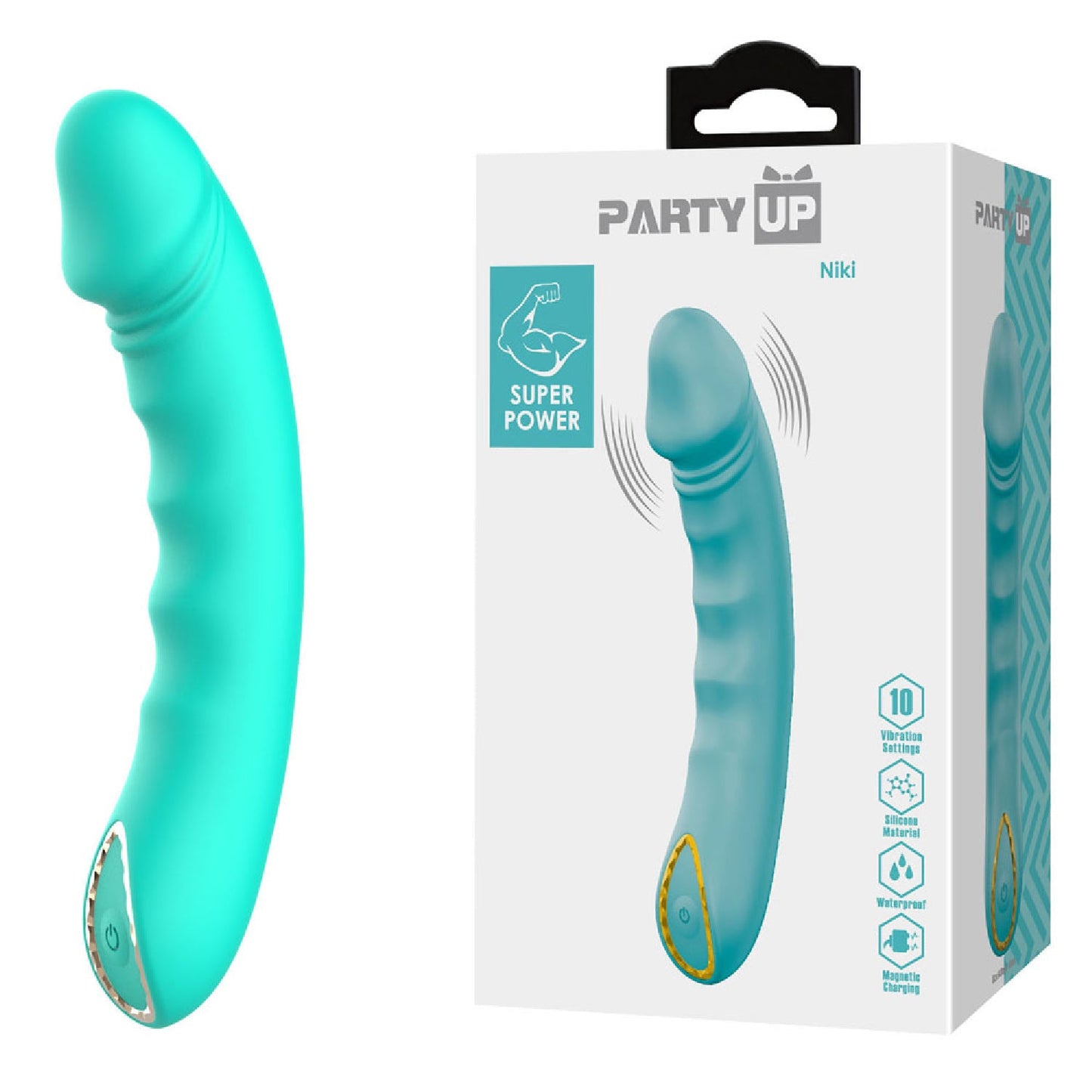 Party Up NIKI - Teal