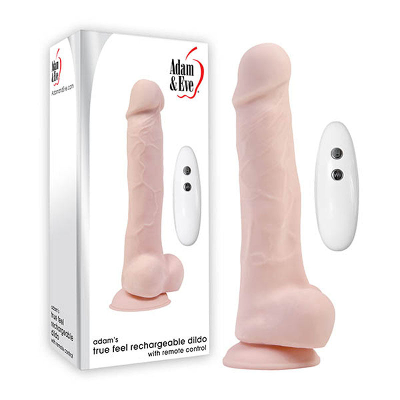 Adam and Eve Adam's True Feel Rechargeable Dildo