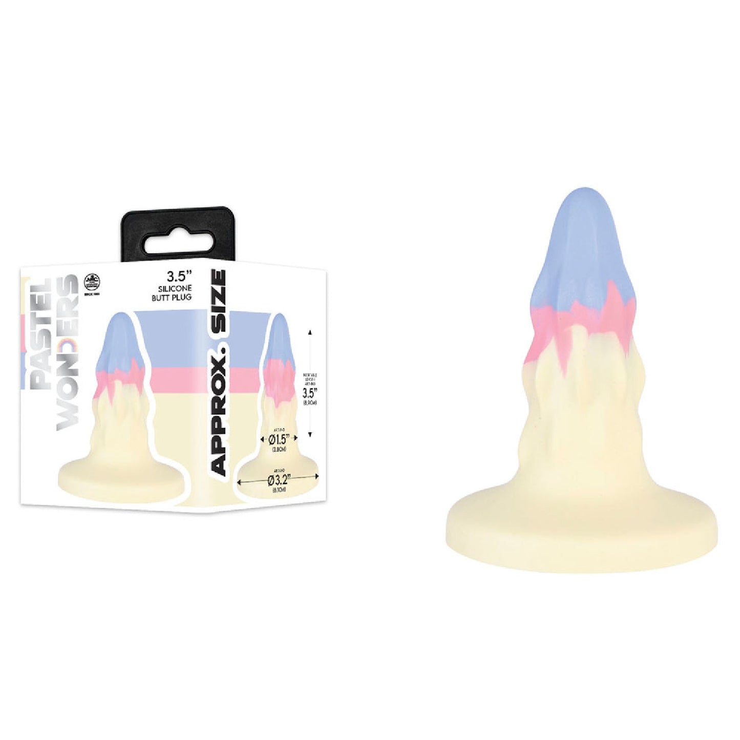 Pastel Wonders - 8.9 cm Silicone Butt Plug