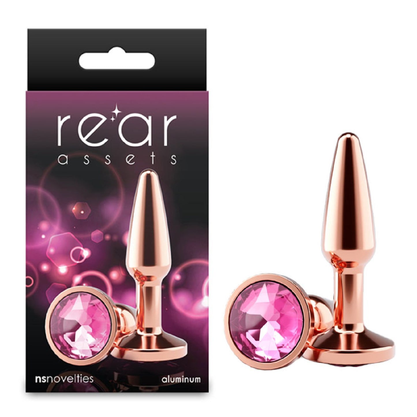 Rear Assets Tapered - Small - Rose Gold