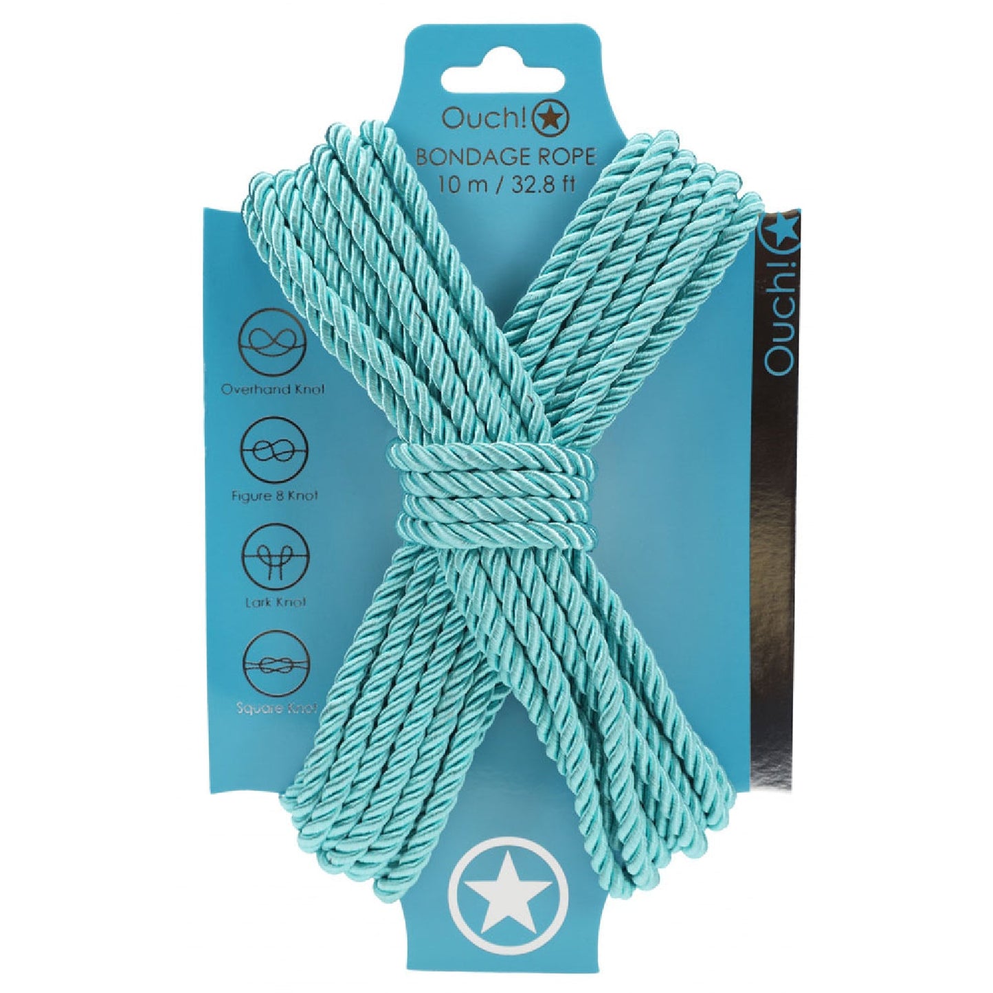 OUCH! Bondage Rope - 10 M - Blue