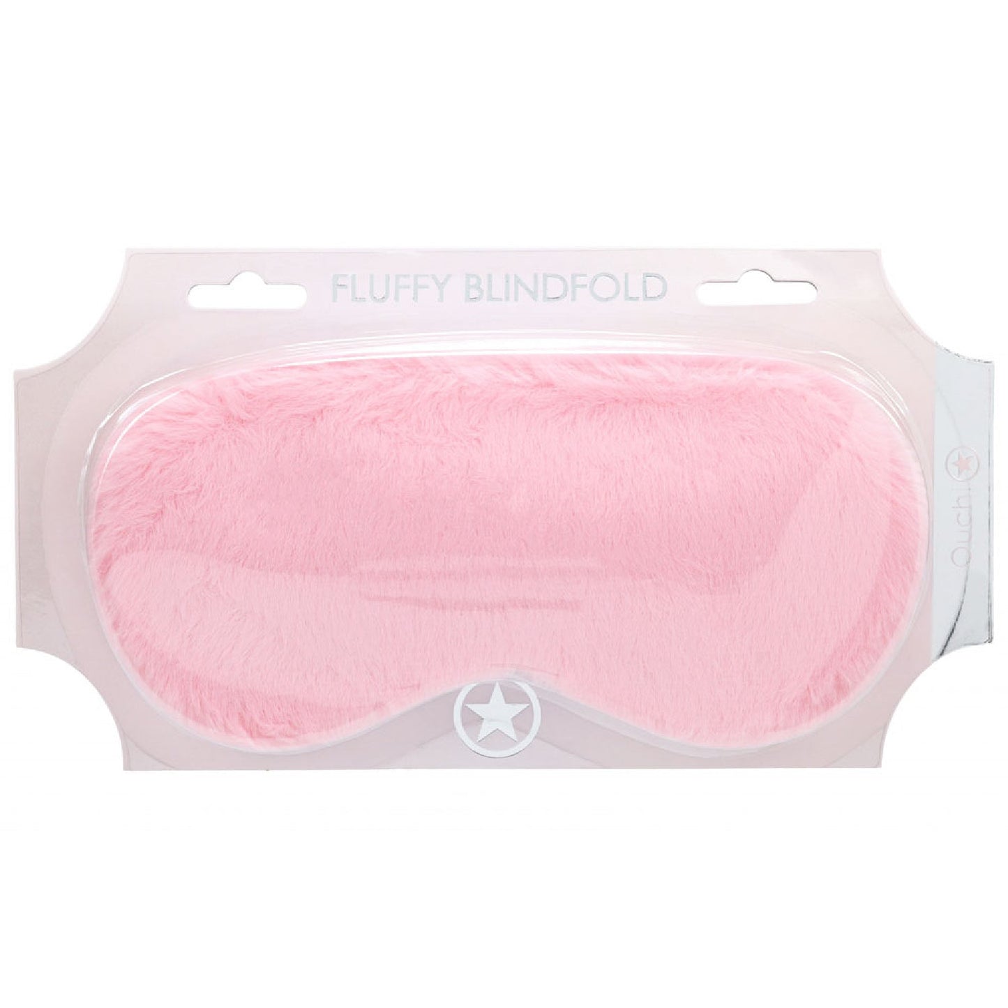 OUCH! Fluffy Mask - Powder Pink