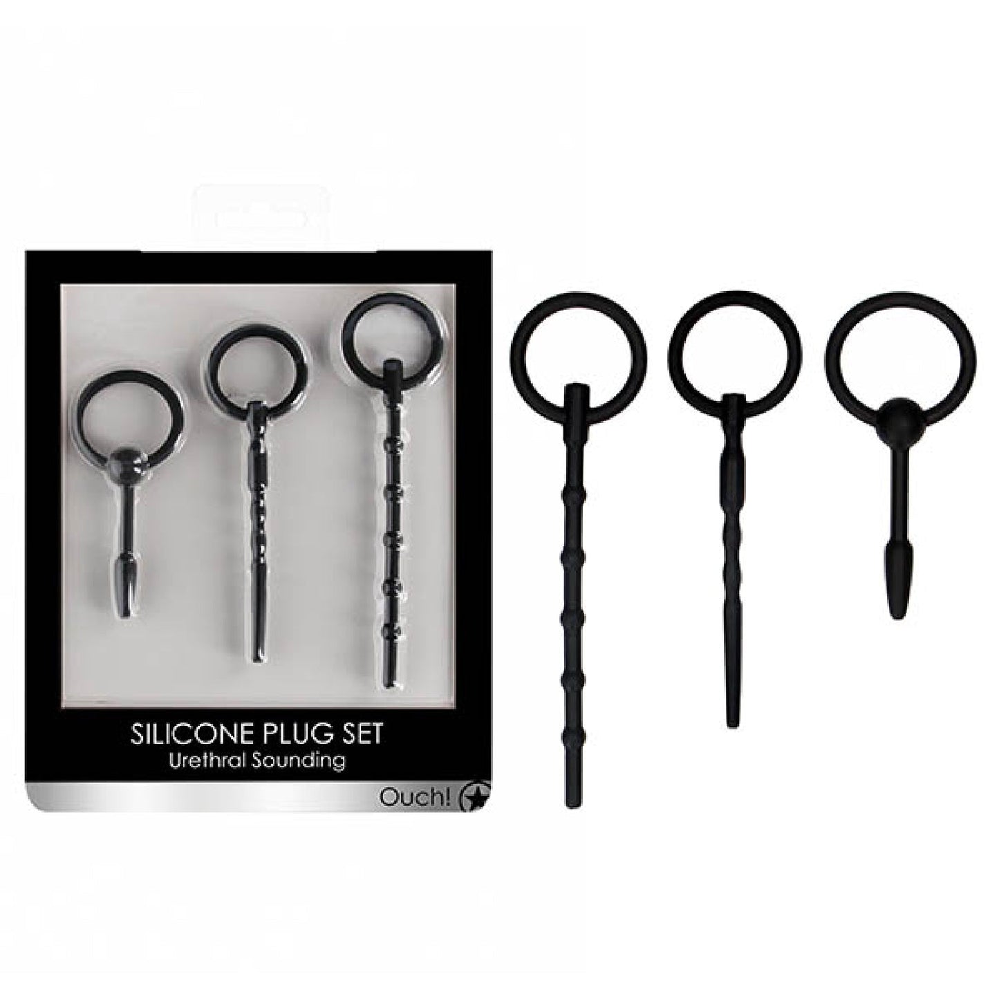 OUCH! Urethral Sounding Plug Set