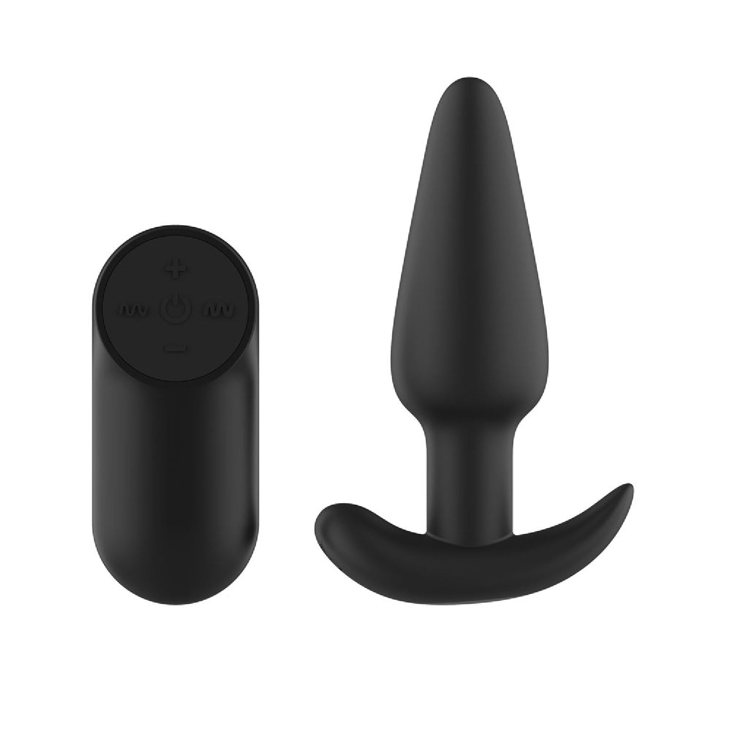 Passion Play Silicone Vibrating Butt Plug with Remote