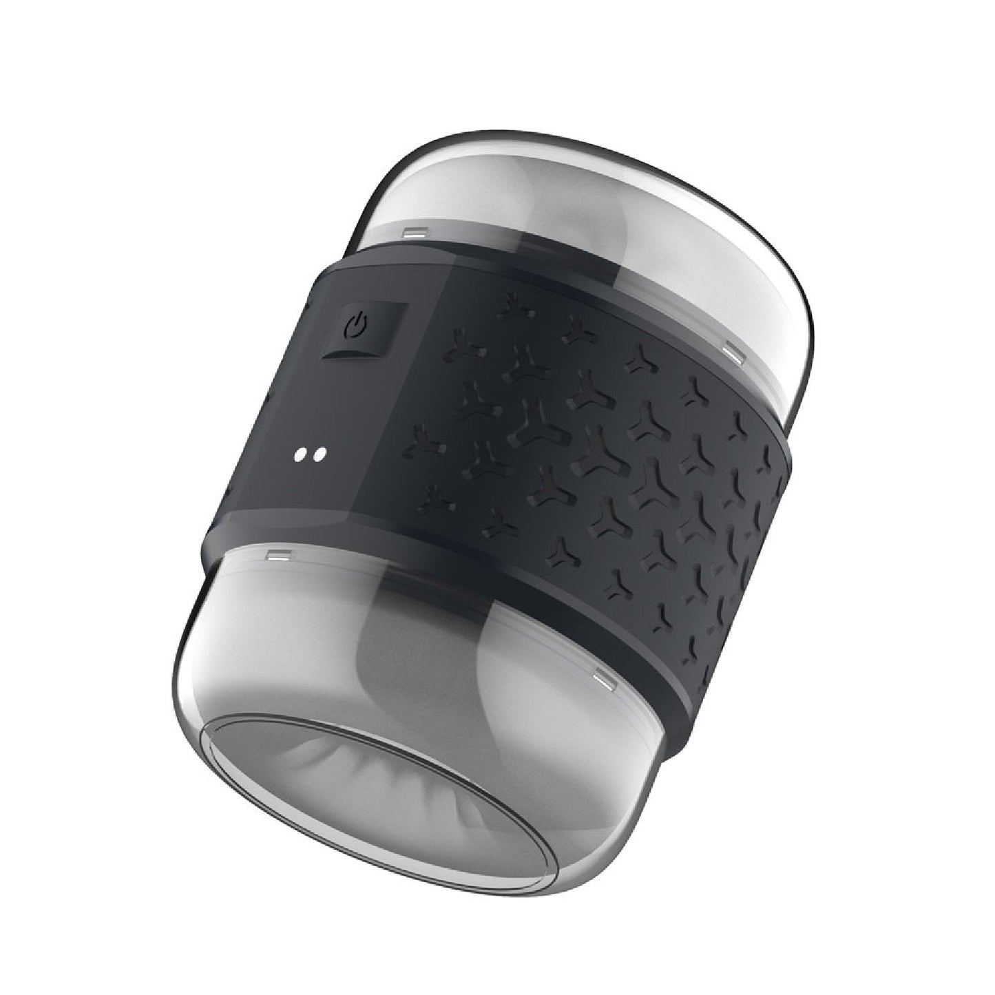 Passion Play Vibrating Double Stroker - Clear