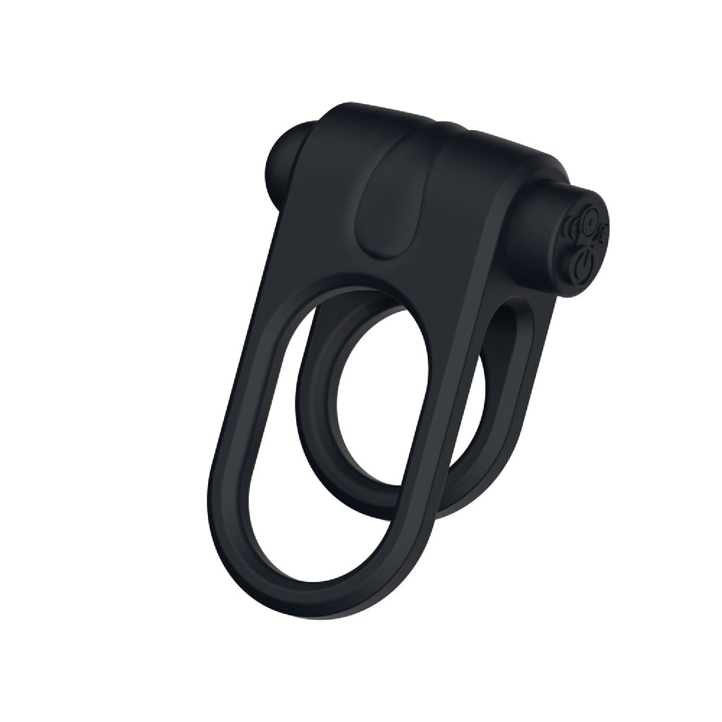 Passion Play Silicone Vibrating Dual Cockring