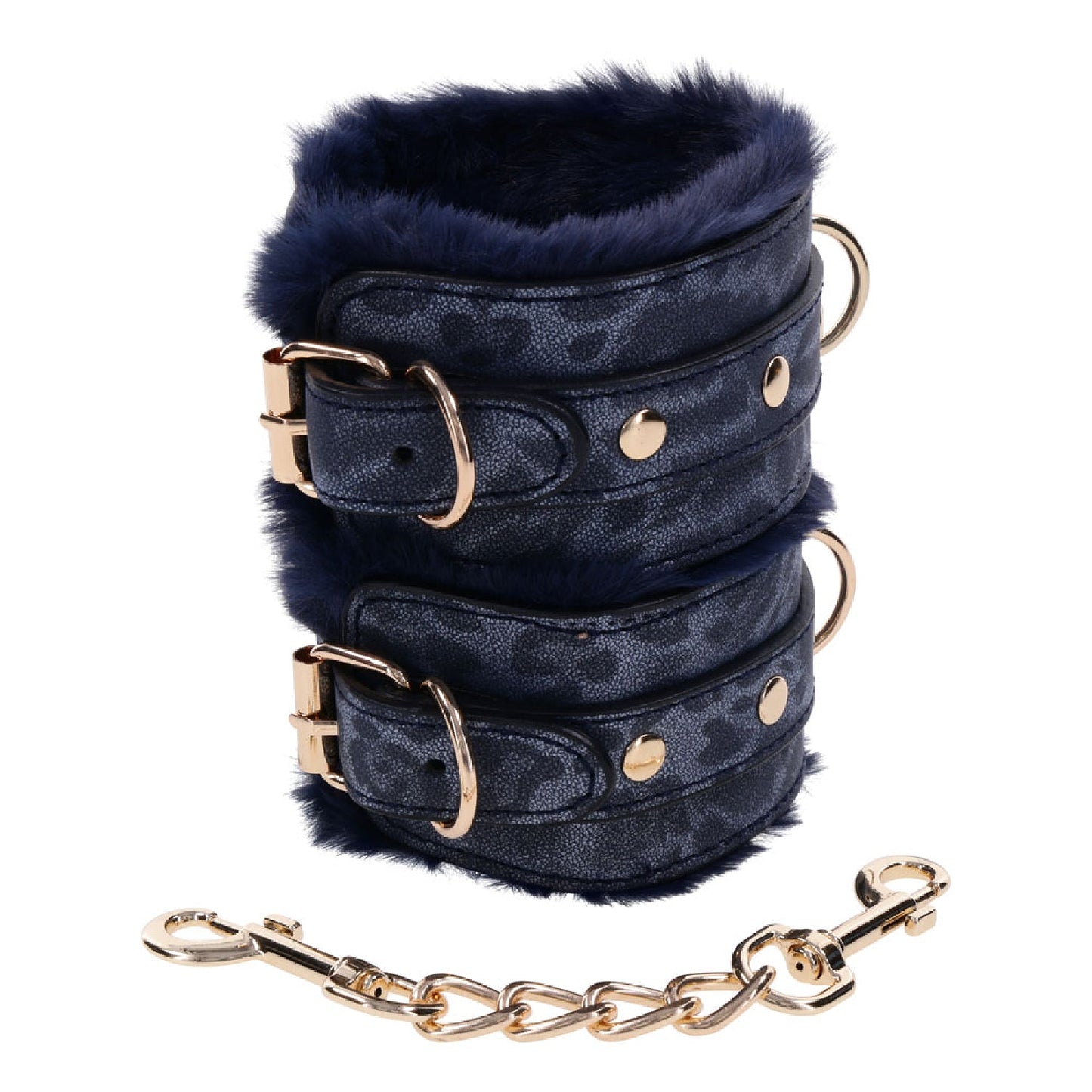 Sex and Mischief Cougar Fur Handcuffs