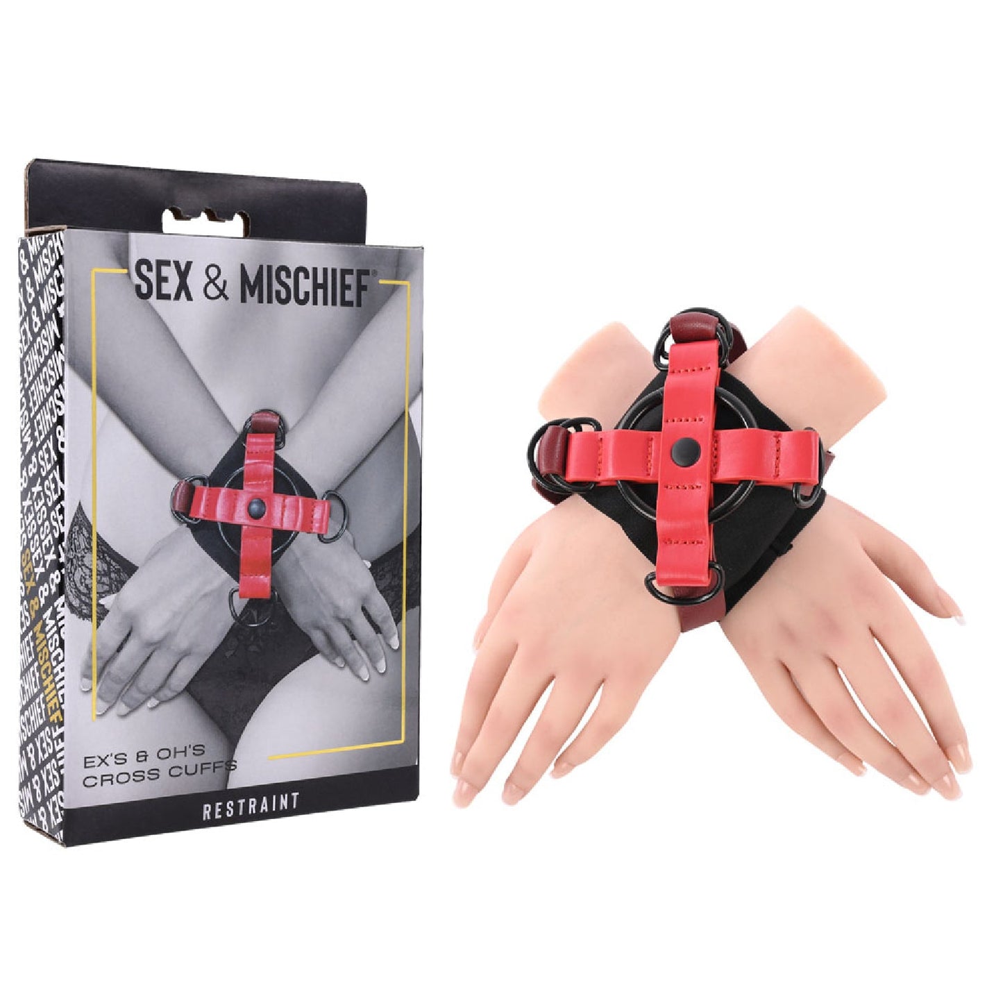 SandM Exs and Ohs Cross Cuffs