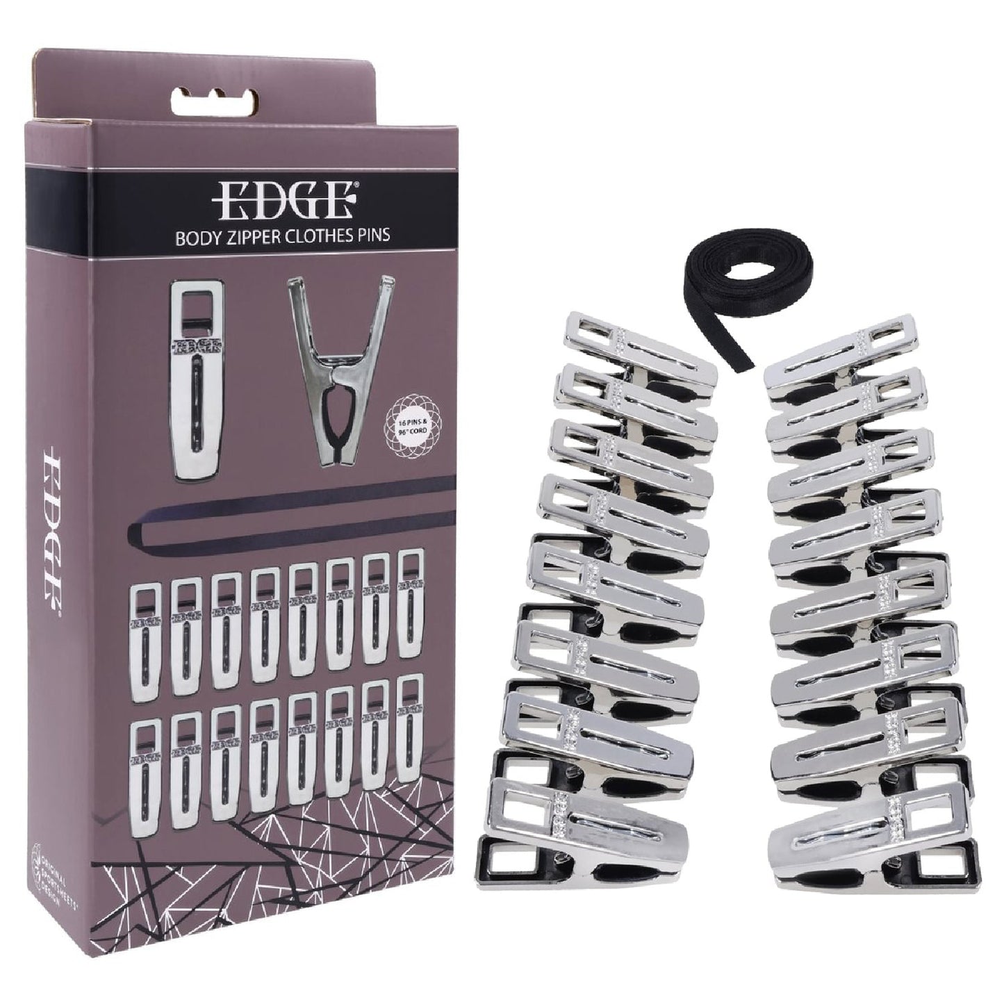 EDGE Body Zipper Clothes Pins