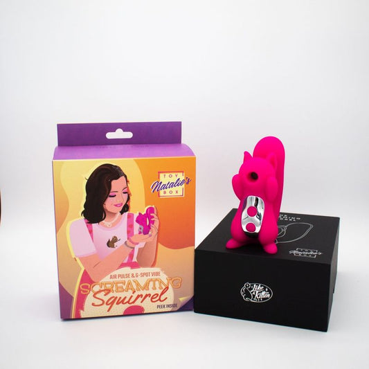 Juicy Screaming Squirrel Air Pulse G Spot Vibrator