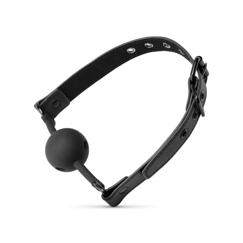 Bedroom Fantasies Breathable Silicone Ball Gag Black