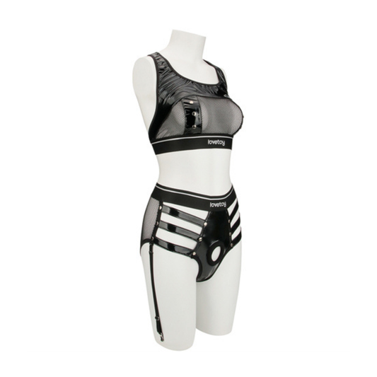 Lovetoy Rebellion Reign Iconic Harness Strap On Set Size Xs/S