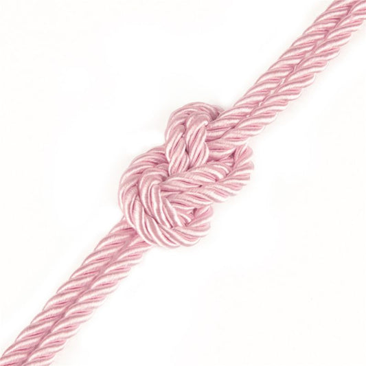 Lovetoy Rebellion Reign Rose Silky Bondage Rope Pink 10M