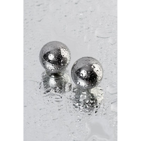 Natalies Toy Box 2X Silver Metal Vaginal Balls 25Mm