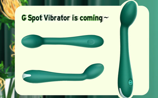 Green G-Spot Vibrator with 12 Vibration Modes - Unisex Pleasure Toy