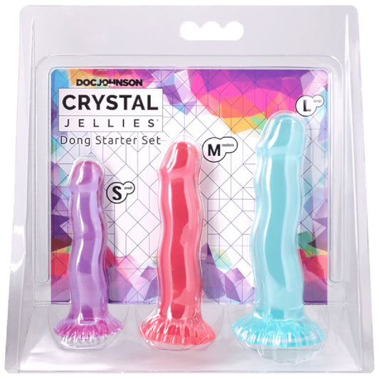 Dong Starter - 3 Piece Set (Purple, Pink, Teal)