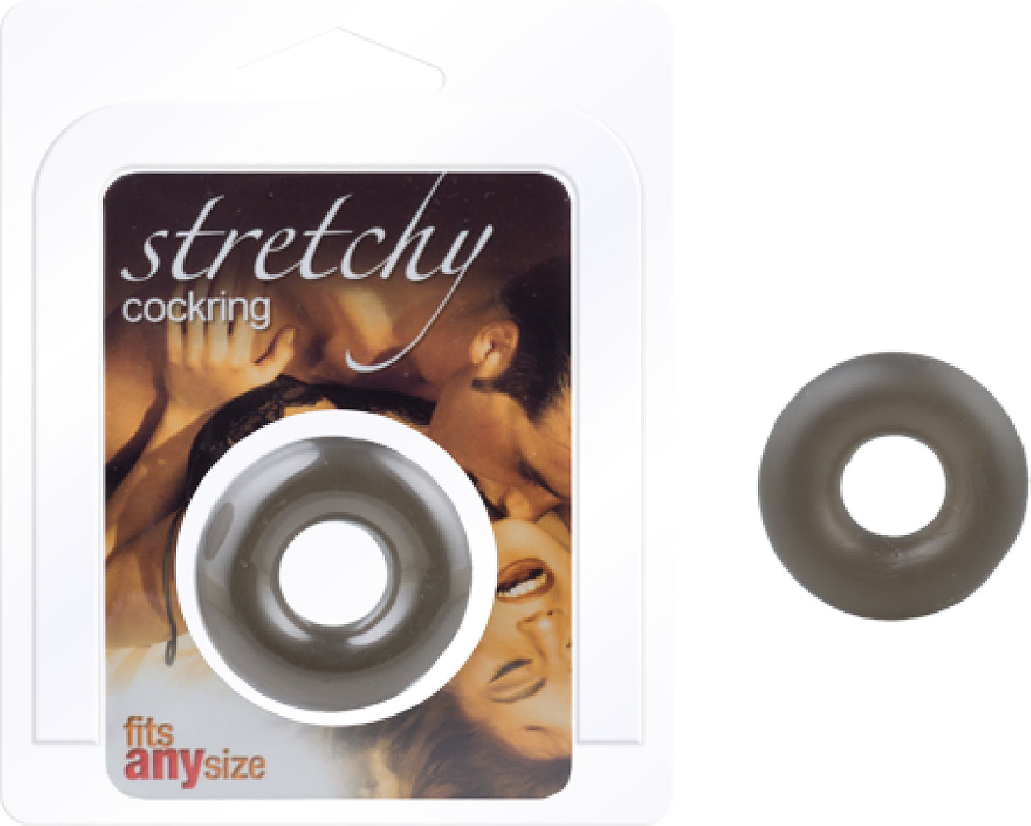 Stretchy Cockring (Black)