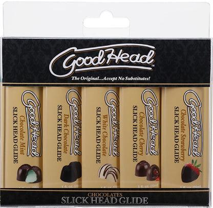 Slick Head Glide Chocolates - 5 Pack