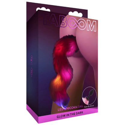 Unicorn Tail and Buttplug LED (Black)