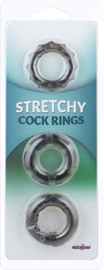 Stretchy Cockrings (Clear)