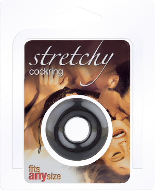 Stretchy Cockring (Black)