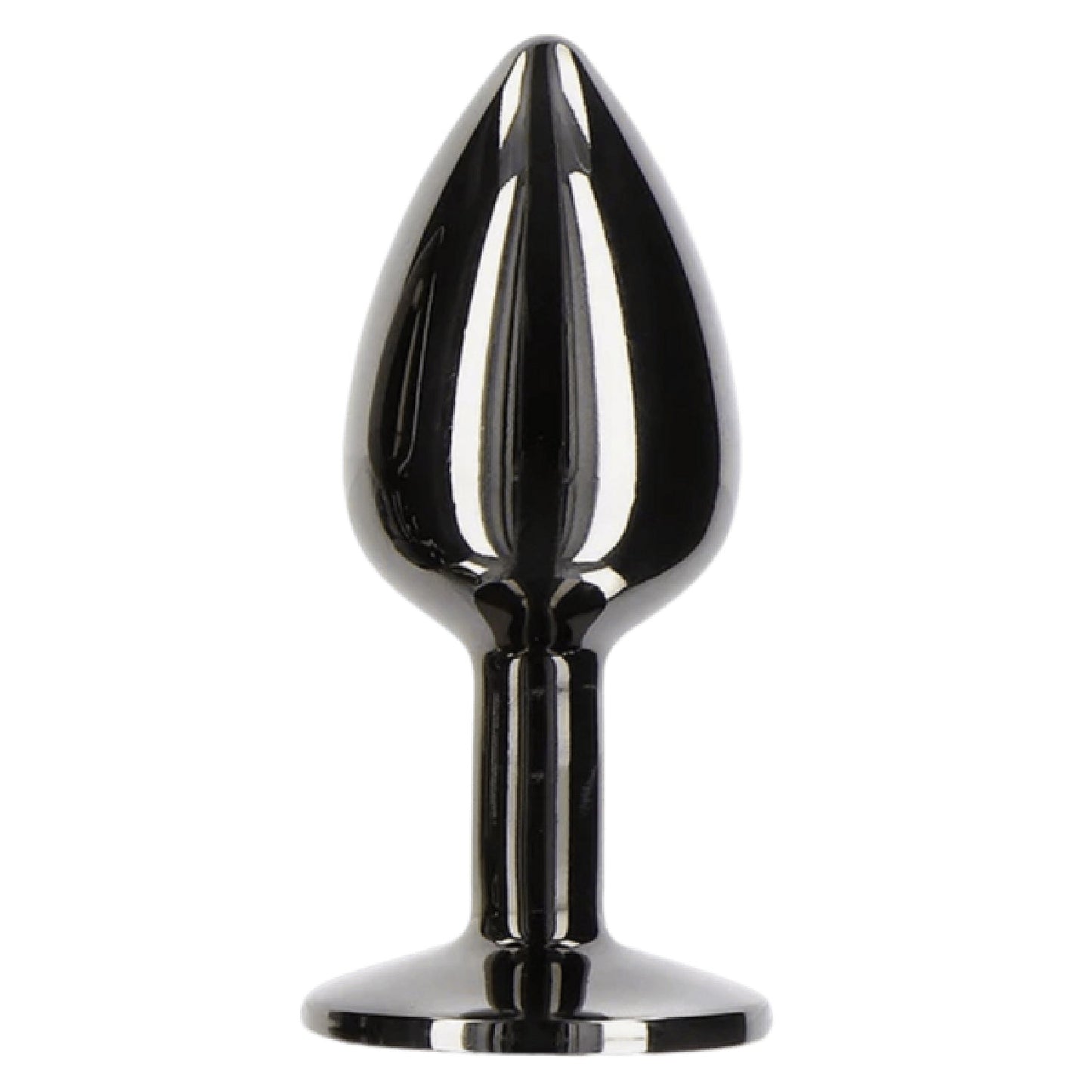 Butt Plug With Diamond Jewel S (Black)