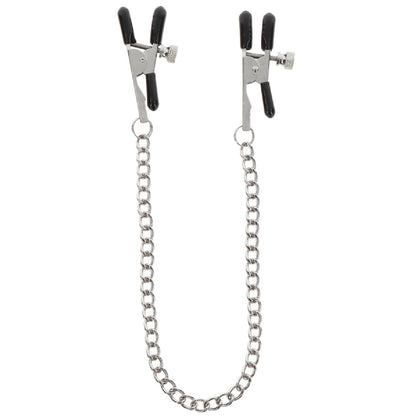 Adjustable Clamps With Chain (Silver)