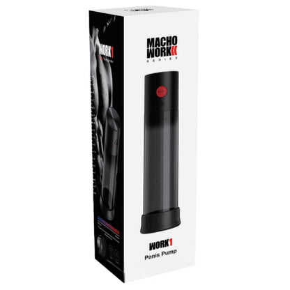MACHO WORK 1 - Automatic Penis Pump with Suction Adjustable Electric Pump