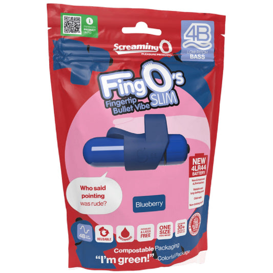 FingO's Slim 4B Low Pitch Bass (Blueberry)