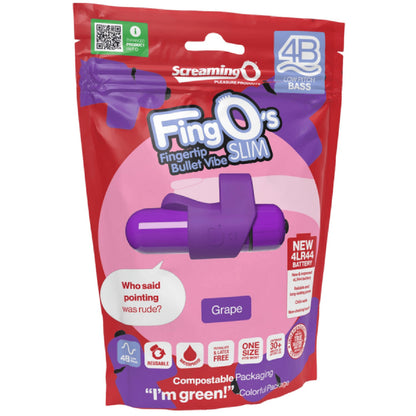 FingO's Slim 4B Low Pitch Bass (Blueberry)