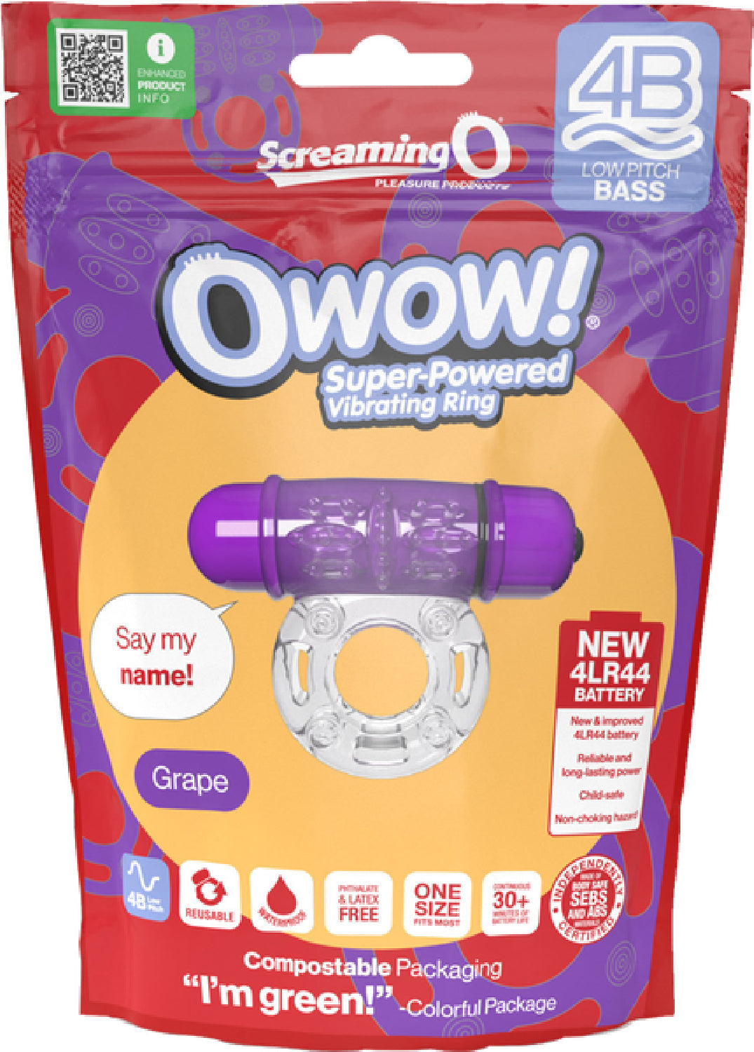 Owow 4B Low Pitch Bass (Blueberry)