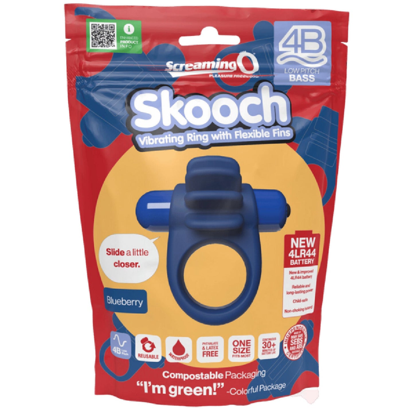 Skooch 4B Low Pitch Bass (Blueberry)