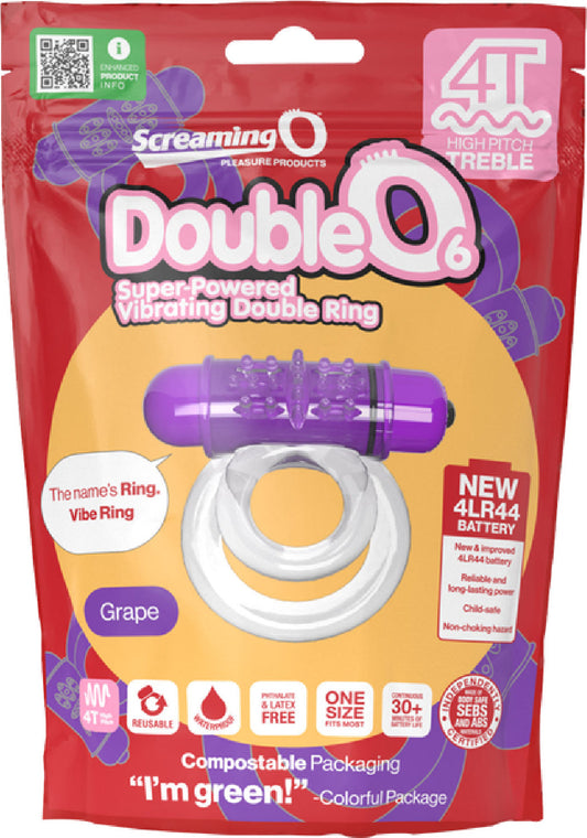 Double O 6 4T High Pitch Treble (Grape)