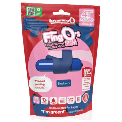 FingO's Slim 4T High Pitch Treble (Blueberry)