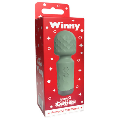 Cuties - Winny Rechargeable Mini Wand (Sage Green)