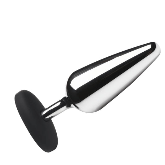 Butt Slut Metal and Silicone Butt Plug