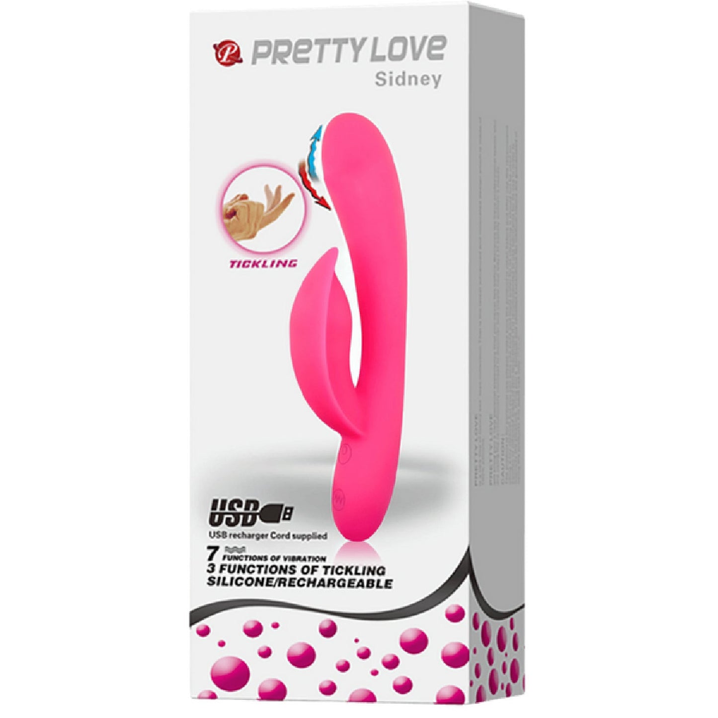 Silicone Rechargeable - Sidney (Pink)