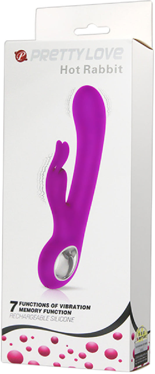 Rechargeable Hot Rabbit (Purple)